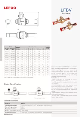 صمام كروي LFBV