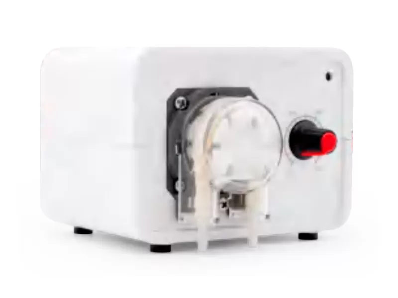 Lfبم 101 نظام مضخة تمعجية بمحرك خطوي DC قابل للضبط السرعة