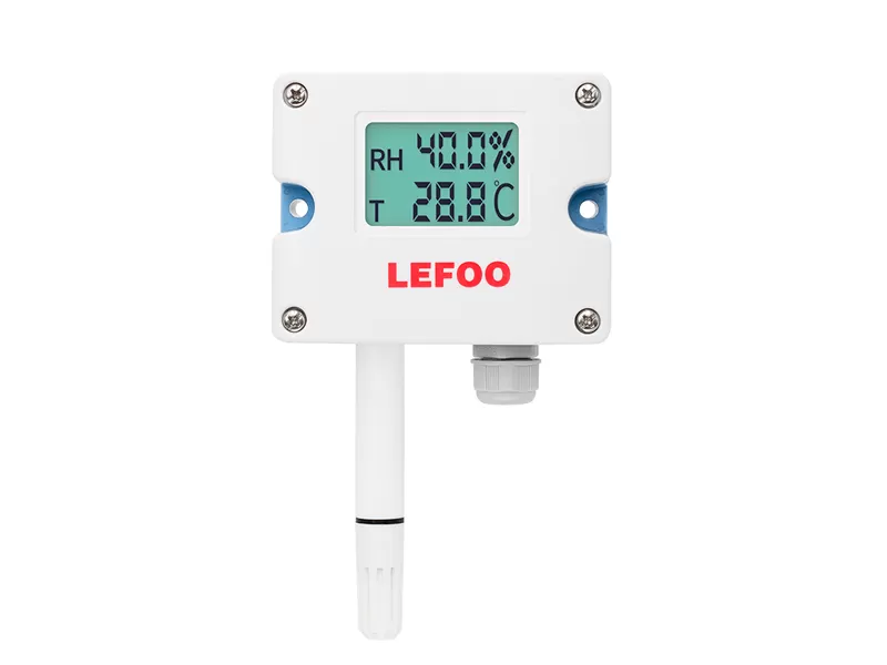 جهاز إرسال درجة الحرارة والرطوبة مع شاشة lfh30 من الشركة المصنعة